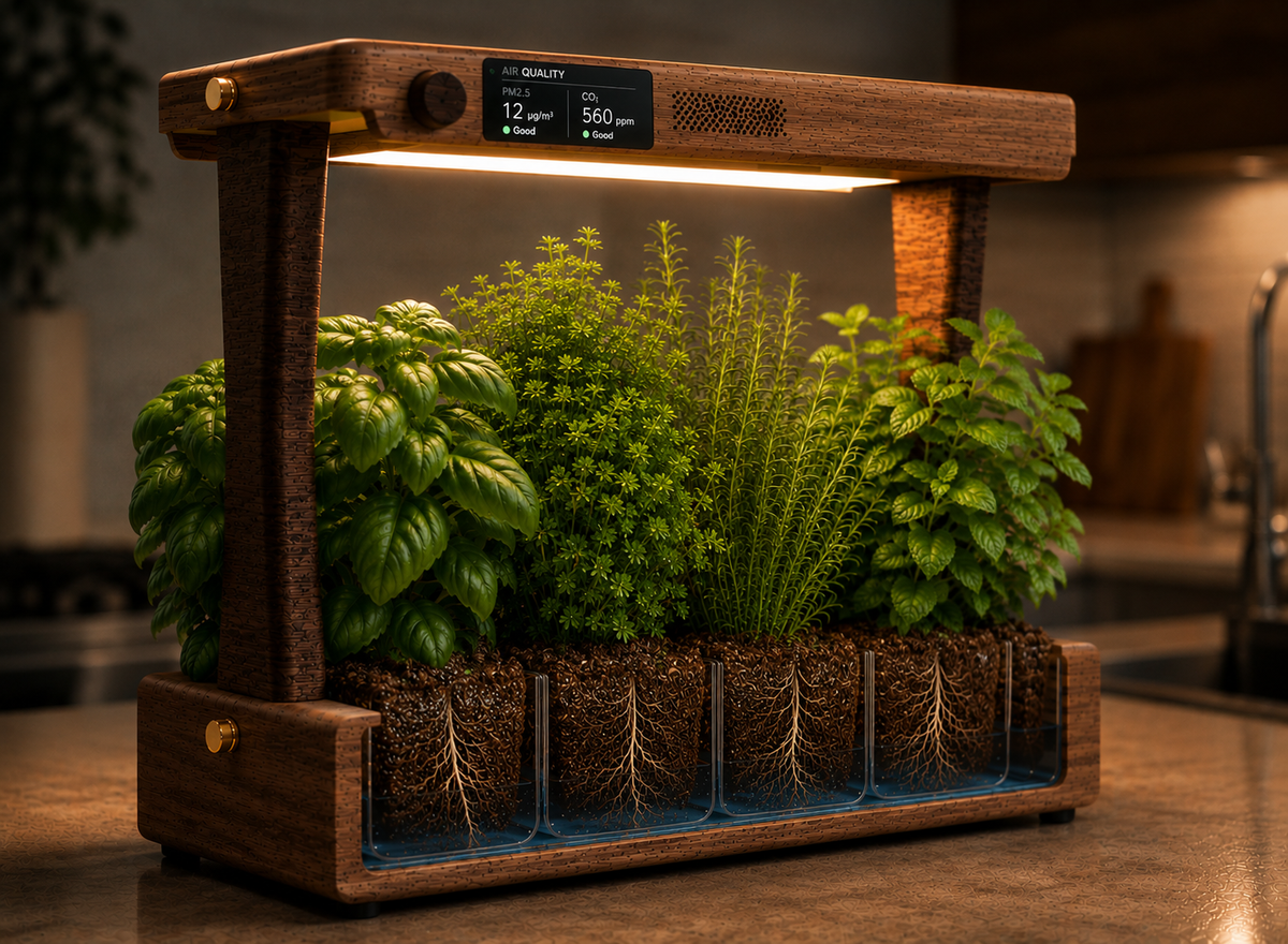 Aera Sense - Indoor Garden with Air Quality Monitor